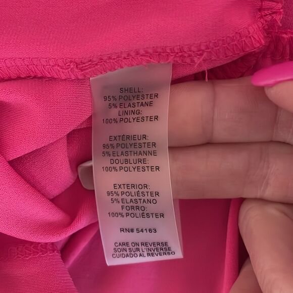 Tommy Hilfiger Ruffle Tiered Sleeveless Jersey Knit Shift Dress 6P - Picture 9 of 10